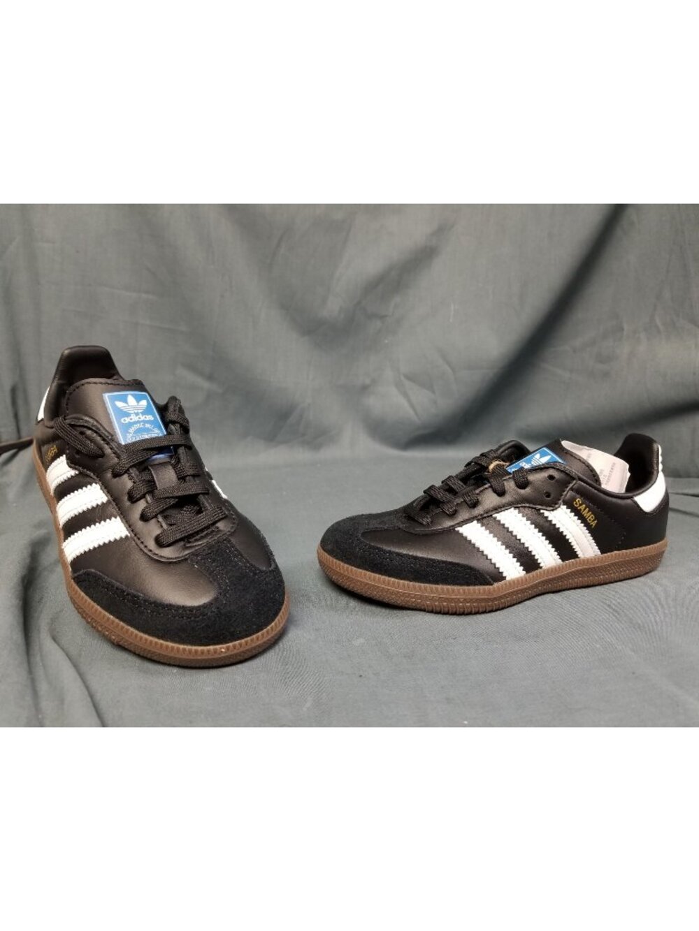Adidas Samba OG (PS) Core Black Cloud White Gum IE3678 Kids Size 11 NEW NO BOX!